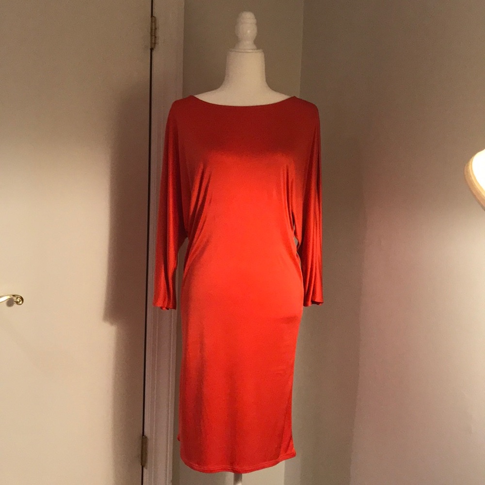 Ralph Lauren Coral Dress. Size S/M